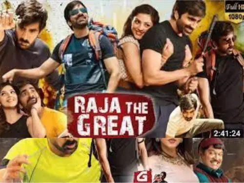 RAJA THE GREAT (2017) SOUTH INDIAN HINDI DUBBED MOVIE DUAL AUDIO 480P DOWNLOAD